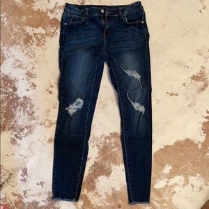 Just USA distressed jeans